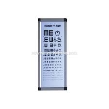 Optometry Equipment Near Vision Test Chart Vc 007 Eye Chart Light Box For Visual Test Buy Near Vision Test Chart Visual Acuity Chart Eye Vision Test
