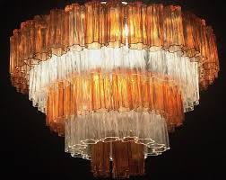 ice color murano glass chandeliers