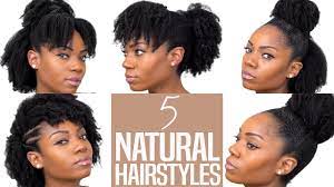 5 natural hairstyles for um to