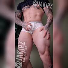 Jakipz Rubbing His Huge Bulge In White Underwear 