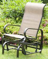 single seat glider for patio furniture
