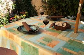Outdoor Tablecloths Are Offered In