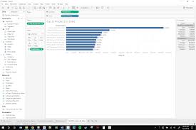 hiding data in tableau with table
