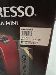nespresso essenza mini red tv home