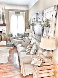 27 rustic farmhouse living room decor