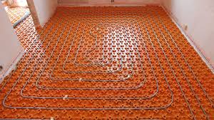 retroing a floor heating system in