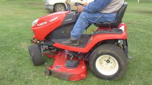 kubota gr2100 4wd lawn tractor bigiron