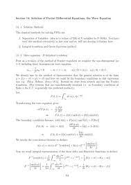 Partial Diffeial Equations