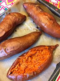 oven baked sweet potatoes recipe