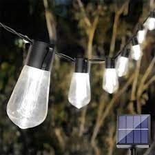 Outdoor Solar String Lights Led Edison
