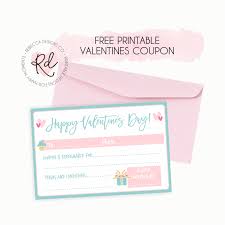 Free Valentines Day Printable Coupon