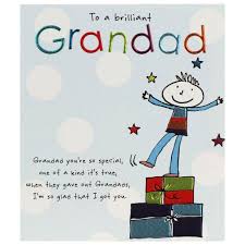brilliant grandad birthday card