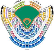 seat number dodgers seating chart