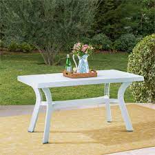 55 Resin Patio Outdoor Dining Table