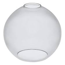 Smoke Grey Glass Globe Pendant Lamp
