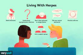 living and dating with herpes