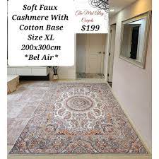 carpet faux cashmere with cotton base