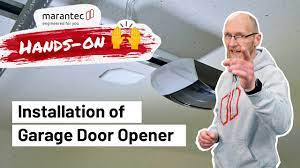 installation of garage door opener