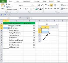 Untuk menyelesaikan proses yang lebih mudah di excel diharuskan mampu untuk menyorot atau memilih sel, baris dan kolom. 3 Cara Mengurutkan Nomor Di Excel