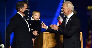 His seven grandchildren by sons beau and hunter. Hunter Biden Named His Newborn Beau Honoring Late Brother Fatherly