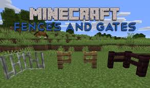 how to make a fence in minecraft