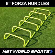 6 x agility hurdles football rugby