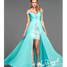 Made to order, 32 colors + all sizes, 1000+ styles Mac Duggal 2014 Prom Dresses Sky Blue From Unique Vintage