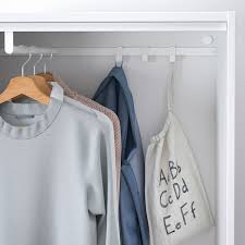 I figure that a wardrobe which is overfull with clothes hanging can create a lot of weight. Hjalpa Clothes Rail White 80x40 Cm Ikea