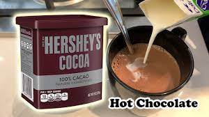 hershey s cocoa hot chocolate you