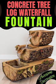 Cast concrete fountain the fountain consists of three separate parts: Diy Concrete Water Fountain Make It With Wood