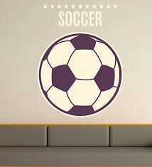 Decor Kafe Purple Soccer Ball