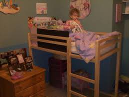 toddler size loft bed ana white