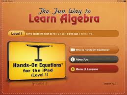Hands On Equations 1 On The App