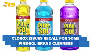 clorox recalling pine sol you
