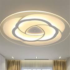 Modern Simple Square Acrylic Led Ceiling Light Living Room Bedroom Home Lamp Full Warm Light