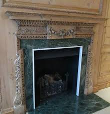 Antique Georgian Carved Pine Fireplace