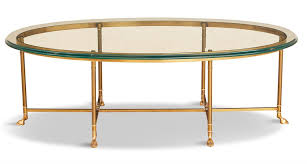 Bronze And Plate Glass Coffee Table