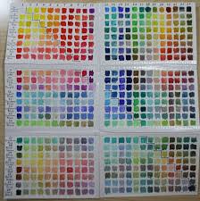 Here Are My Instructions For Making Your Own Color Chart It