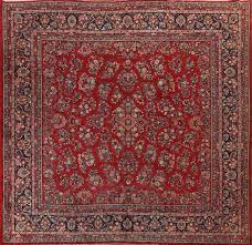 12x12 area rug handmade square carpet