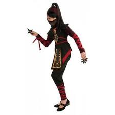 Details About Ninja Costume Girls Halloween Fancy Dress