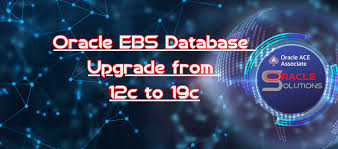 oracle ebs database upgrade from 12c to