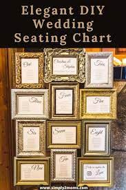 beautiful wedding seating chart