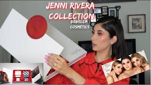 jenni rivera x bebella cosmetics