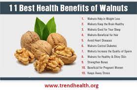 walnuts nutrition facts and health