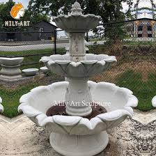 Outdoor Stone Marble Water Fountain For