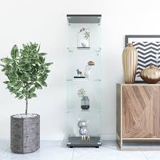 gl display cabinet curio cabinets