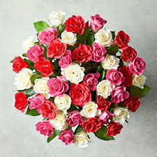 bright beautiful rose bouquet