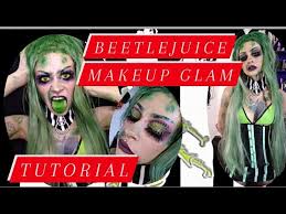 beetlejuice glam makeup tutorial you