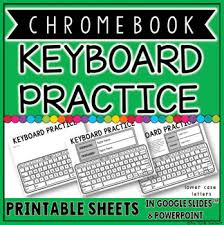 Chromebook Keyboard Printable Practice Sheets By The Techie