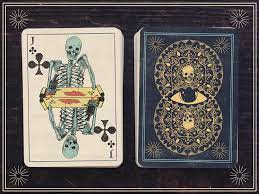 From the tuck case to the decks, the magic skeleton will definitely put a smile on your face. A Deck Of Skeletons More Alive Than Ever In Vintage Style Cards Max Playing Cards